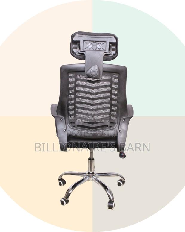 Secretarial Mesh Chair | Minimal Nylon Castors - thumbnail 4