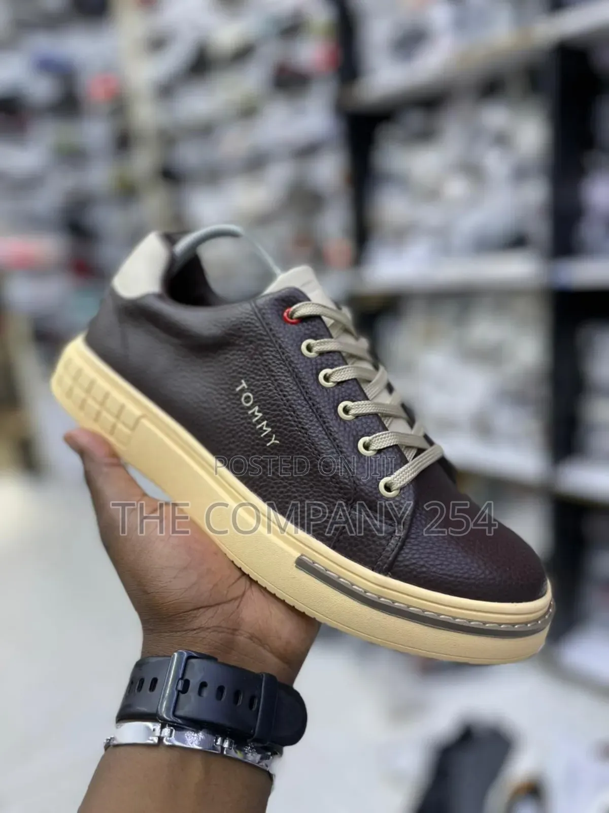 Tommy Hilfiger ,Santana Timberland Rubber Sole Smart Casual Shoes