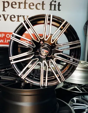 14 Inches Black Silver Multispoke Rims