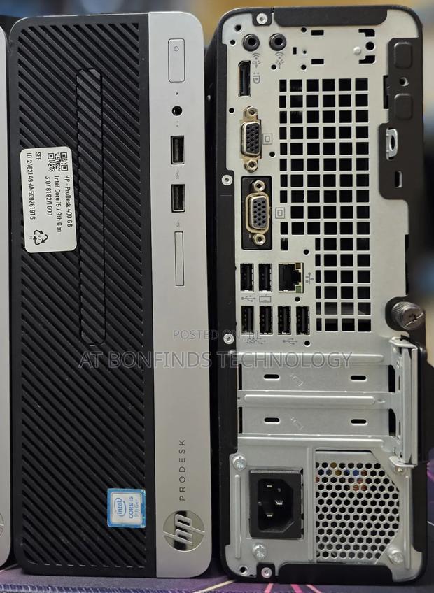 Desktop Computer HP ProDesk 400 G5 8GB Intel Core i5 SSD 256GB - thumbnail 3
