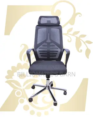 Stylish High Back Mesh Office Chair — Easy to Clean