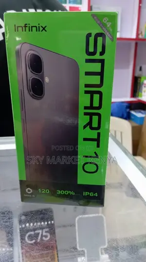 New Infinix Smart 10 128 GB Black
