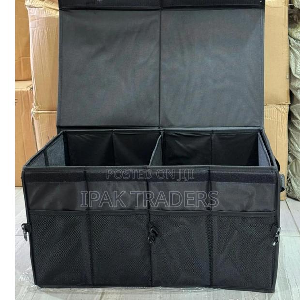 *Foldable Premium Car Trunk Boot Organizer With Lid*50cm Length