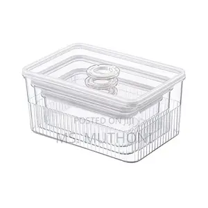 Set of 3 PCS Acrylic Transparent Fridge Organizer*