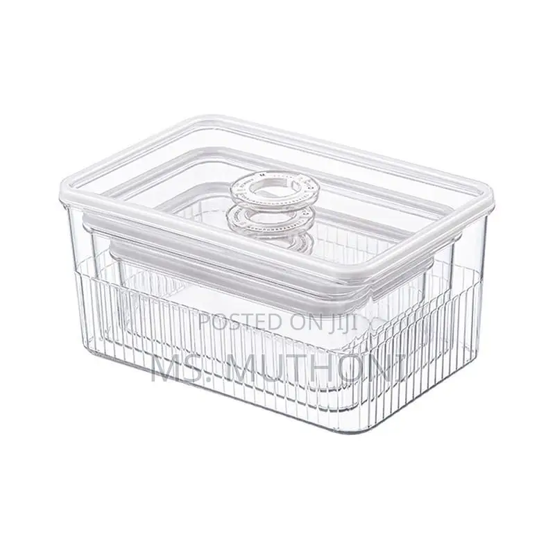 Set of 3 PCS Acrylic Transparent Fridge Organizer*