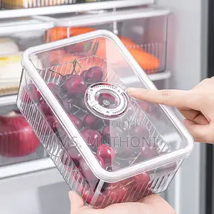 Set of 3 PCS Acrylic Transparent Fridge Organizer*
