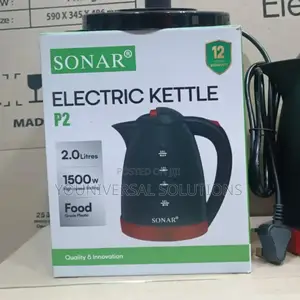 Sonar Plastic Kettle 2l
