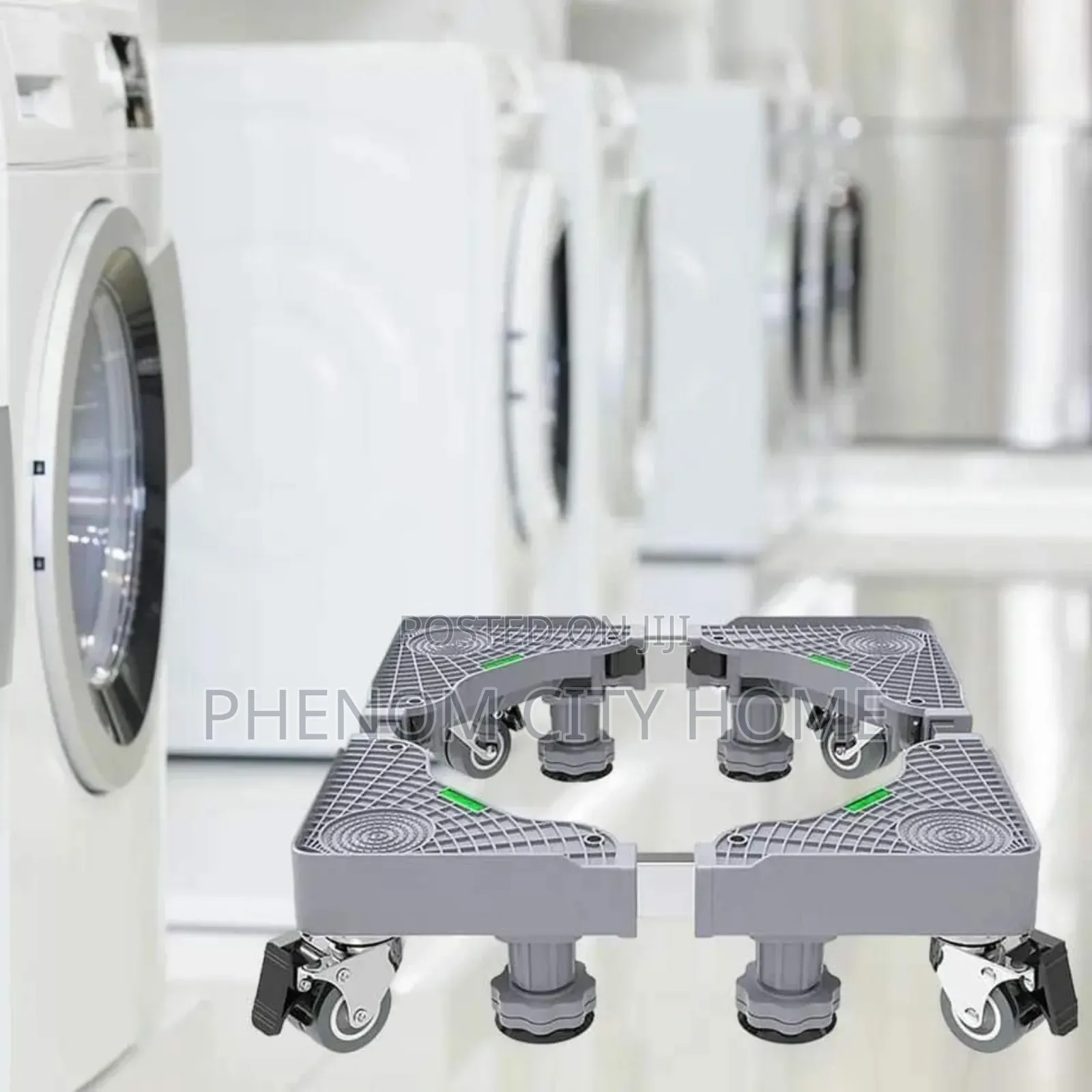 Heavy Duty Adjustable Washing Machine/Fridge Stand