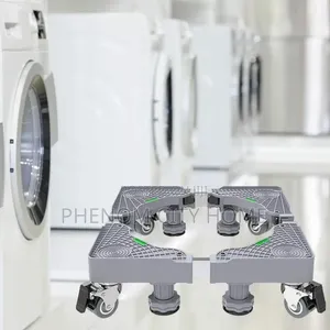 Heavy Duty Adjustable Washing Machine/Fridge Stand