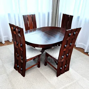 Dining Sets 4 Seater Oval Wooden Dining Sets Available
