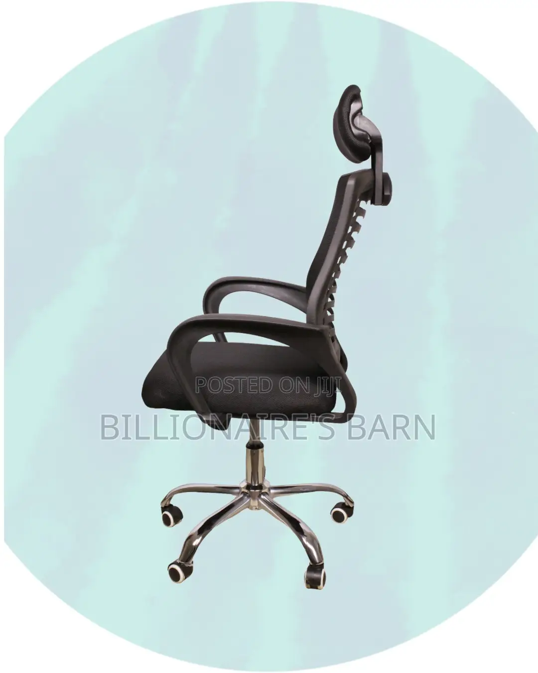 Secretarial Mesh Chair | Comfy Nylon Castors