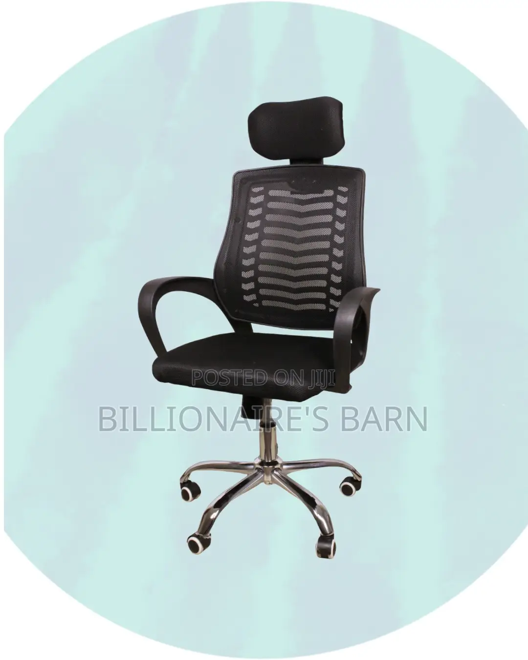 Secretarial Mesh Chair | Comfy Nylon Castors