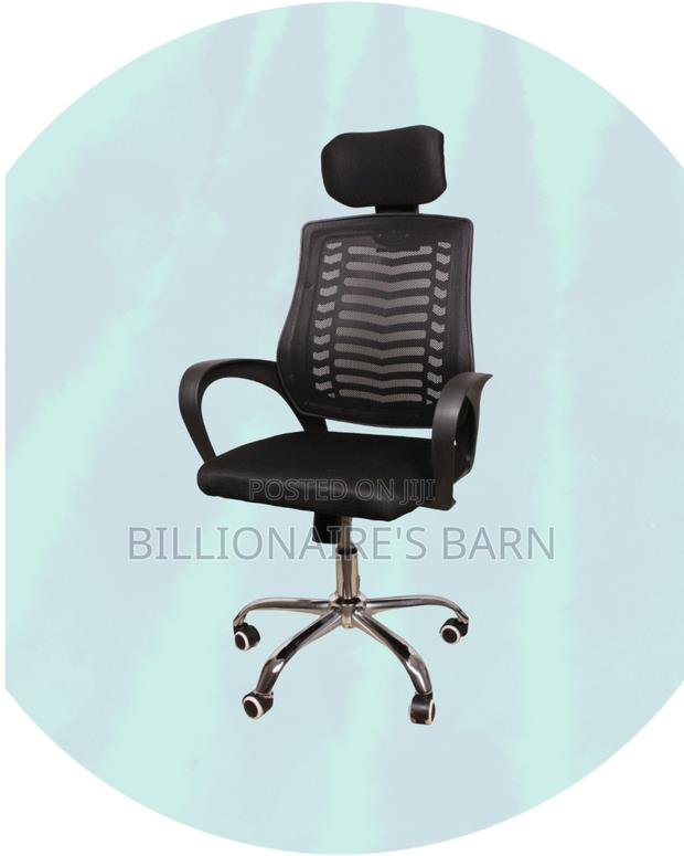 Secretarial Mesh Chair | Comfy Nylon Castors - thumbnail 2