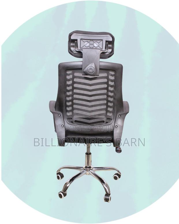 Secretarial Mesh Chair | Comfy Nylon Castors - thumbnail 4