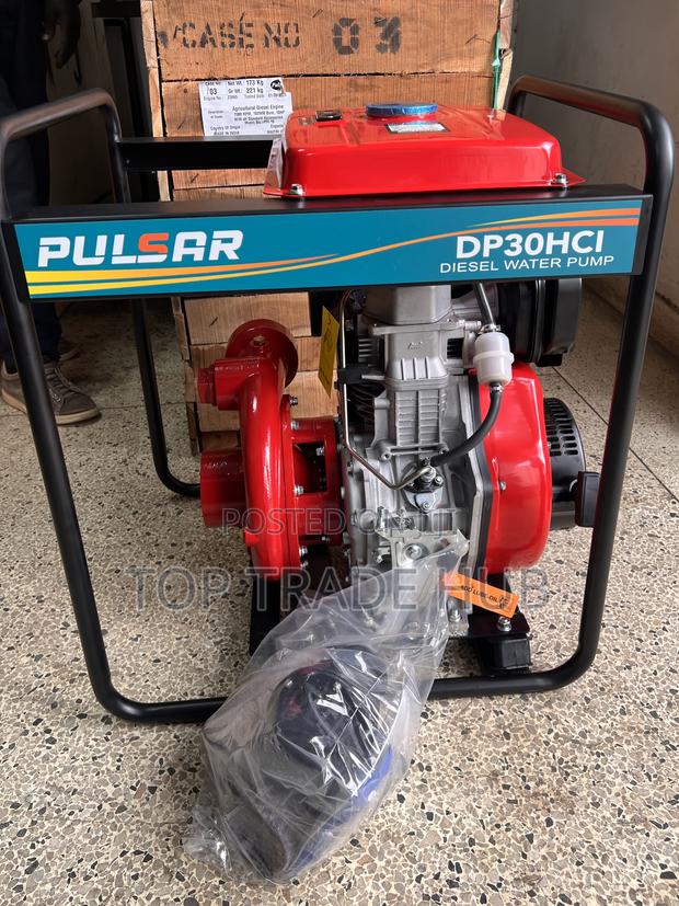 Heavy Duty Pulsar High Pressure Diesel Water Pump 3 Inch 15hp 95m Head