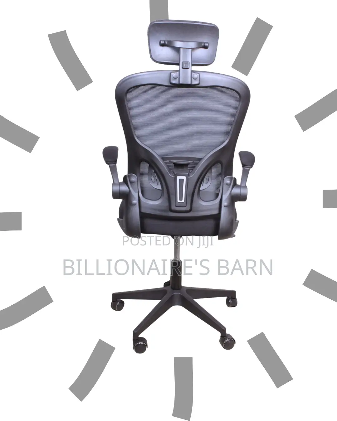 Grey Ergonomic Office Chair | Comfy Scratch-Resistant Finish