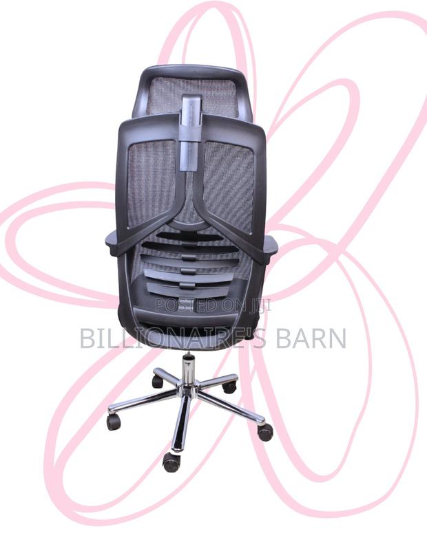 Comfy High Back Mesh Office Chair — Great for Study or Work - thumbnail 4