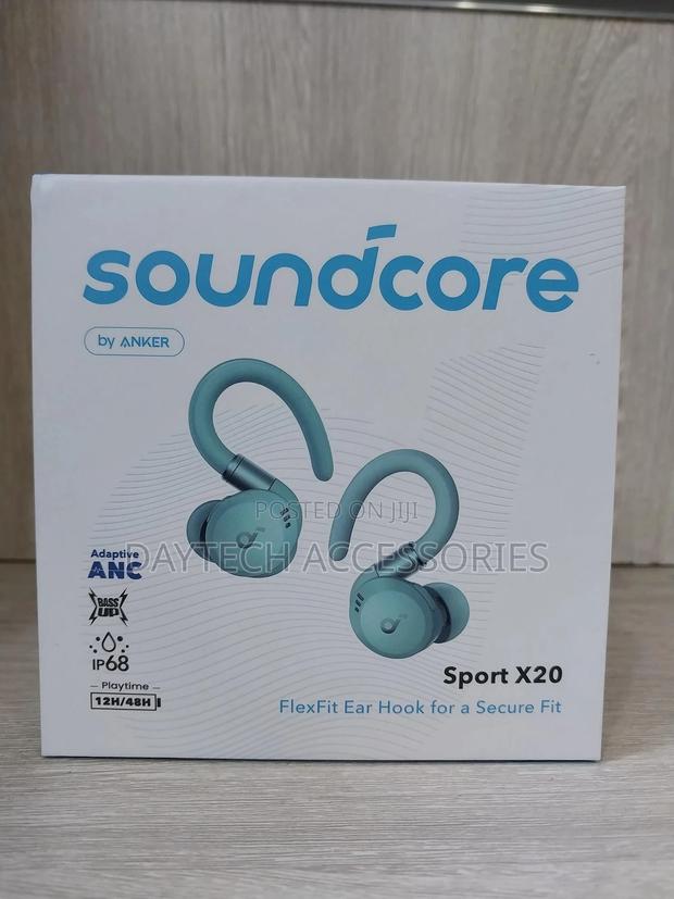 Soundcore Sport X20 Wireless Earbuds by Anker.