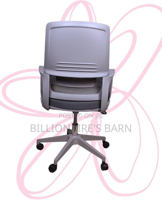Grey Ergonomic Mesh Office Chair (Sleek) — Only a Few Left - thumbnail 2