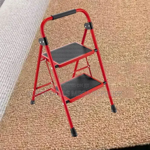 2 Step Ladder for Kitchen Use | Foldable, Portable and Anti-Slip