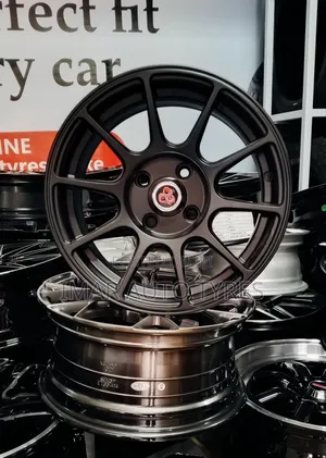 14 Inches Multispoke Black Rims