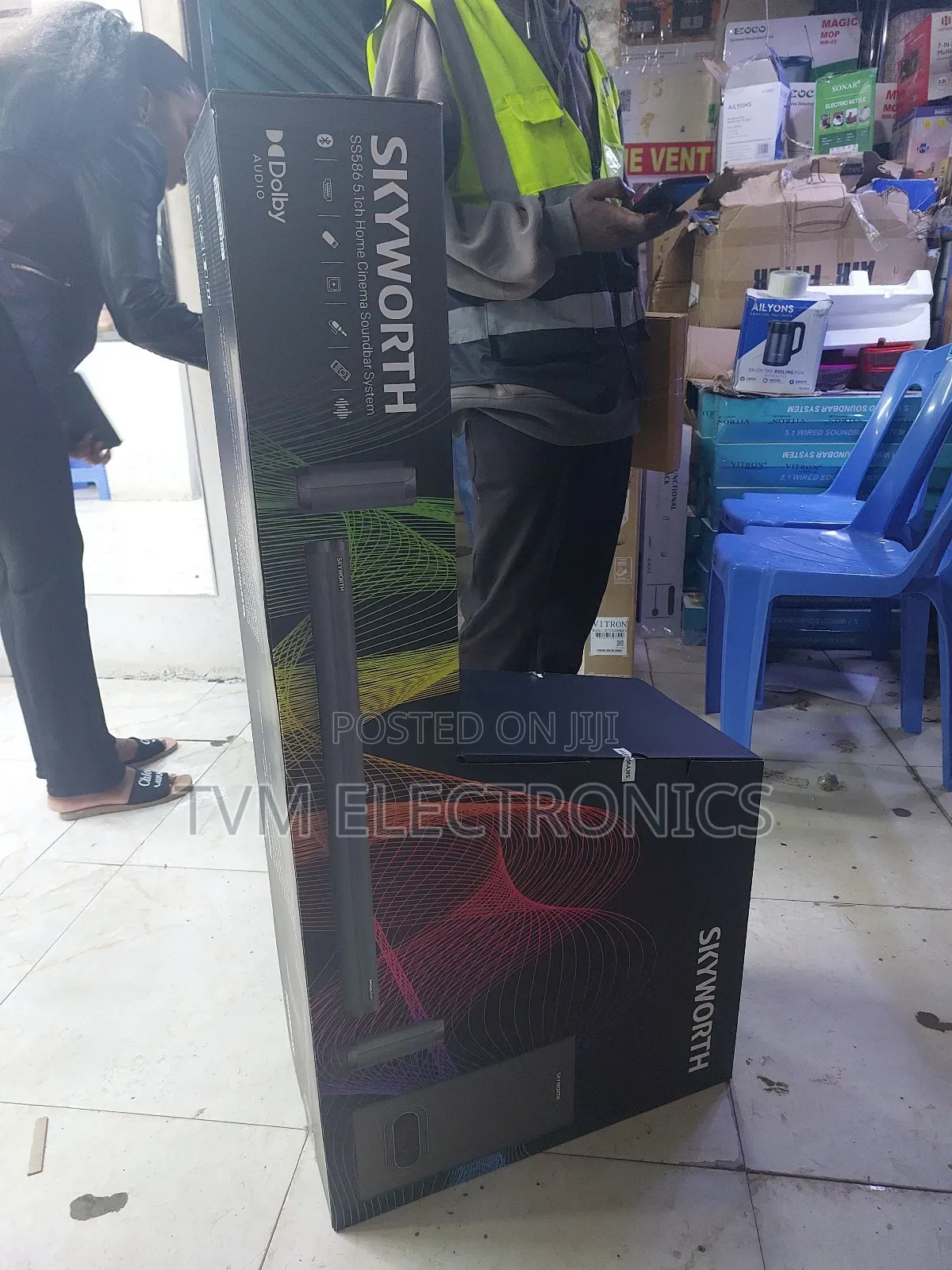 Skyworth Ss586 5.1ch 630w Soundbar With Wireless Surround Speakers