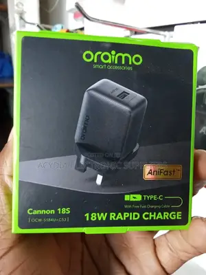 Oraimo 18 Watts Rapid Charge Cannon 18s