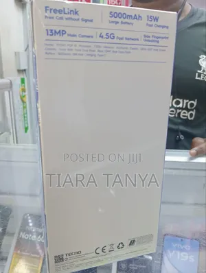 New Tecno Pop 10 64 GB Black