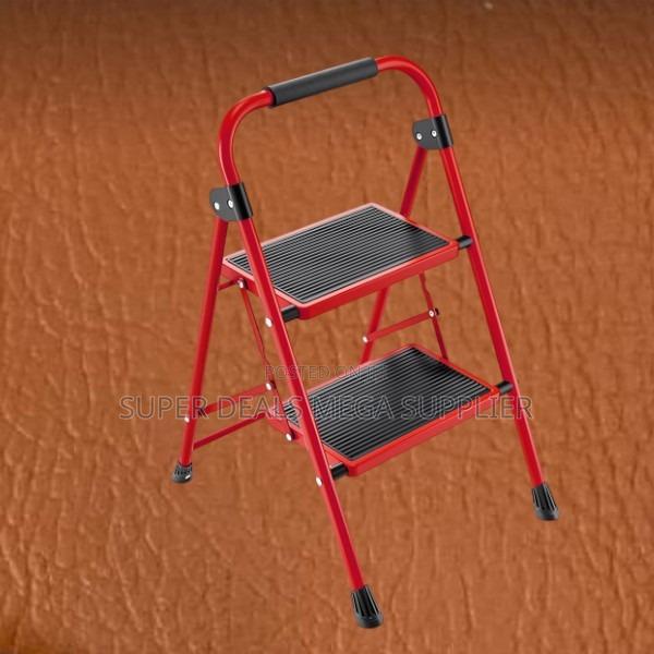 Foldable 2 Step Ladder | Lightweight, Safe, Easy to Carry and Store