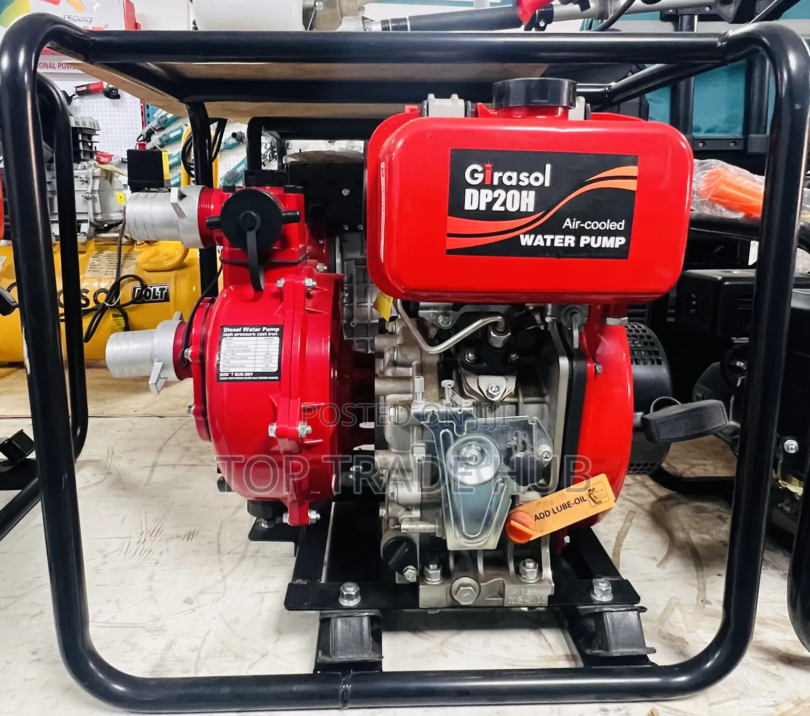 High-lift Girasol Dp20h Diesel Water Pump 2 Inch 10hp 110m