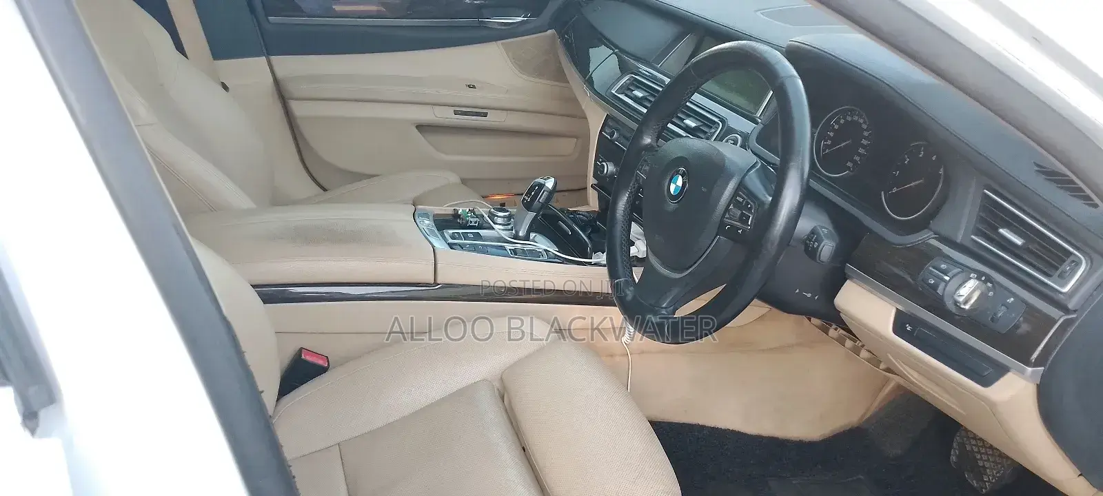 BMW 7 Series Sedan 740Li 2013 White