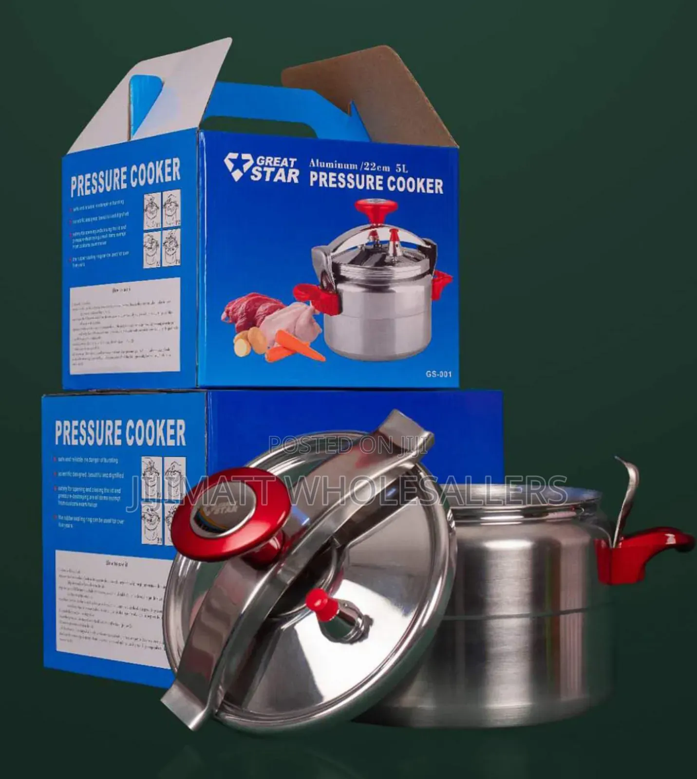*Great Star 5ltr Pressure Cooker