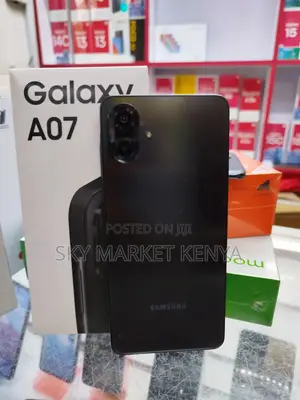 New Samsung Galaxy A07 4G 128 GB Black