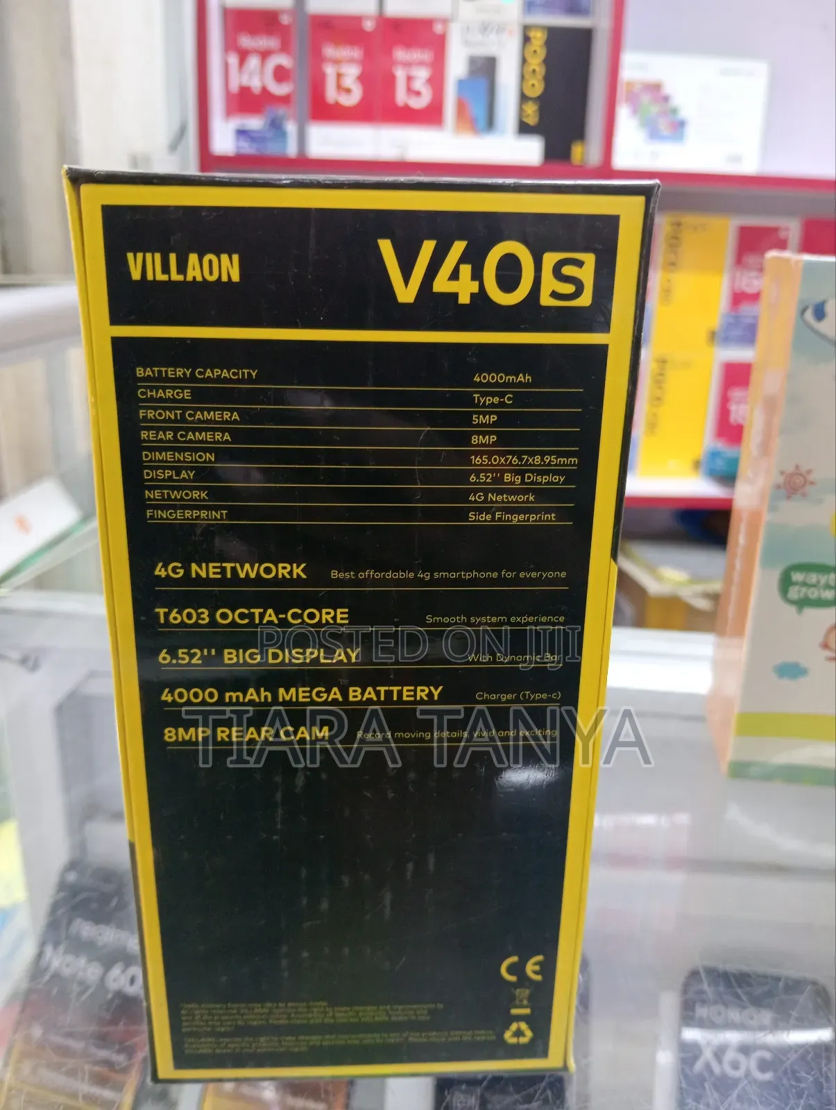 New Villaon V40s 64 GB Black