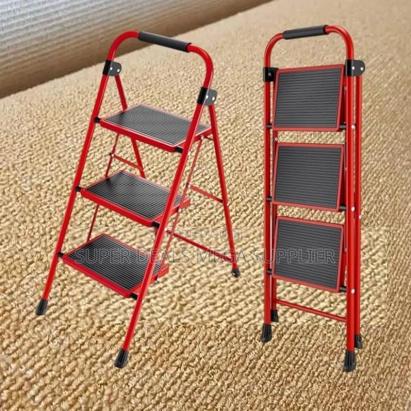 3 Step Foldable Kitchen Ladder | Anti-Slip, Lightweight and Portable