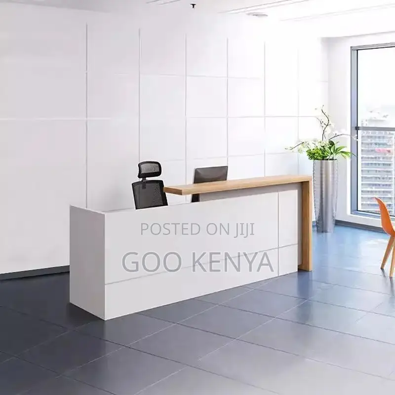 Office Desk; 1.8meter Modern Reception Counter Desk
