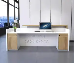 Office Desk; 1.8meter Modern Reception Counter Desk