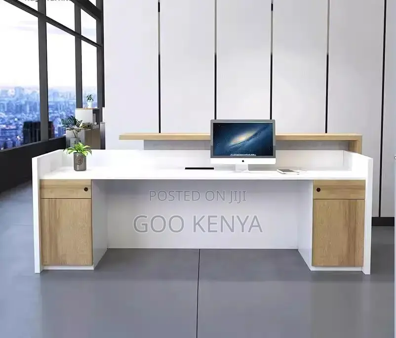 Office Desk; 1.8meter Modern Reception Counter Desk