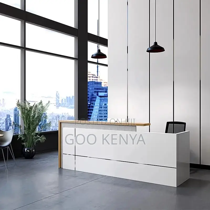 Office Desk; 1.8meter Modern Reception Counter Desk