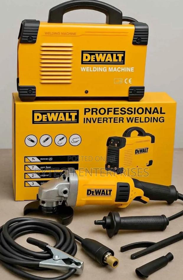500amp Inverter Welding Machine+ 9" Dewalt Angle Grinder