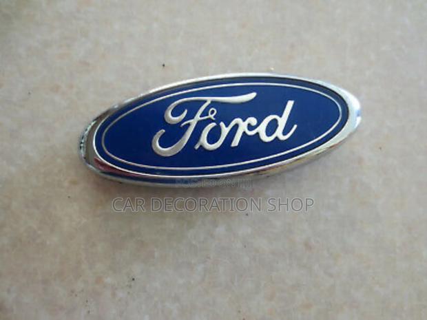 18cm Ford Oval Replacement Badge Emblem - main view