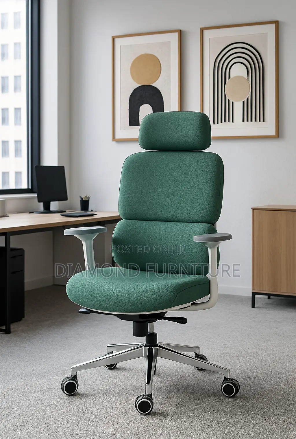 Meec Ergonomic High Back Orthopedic Office Seat