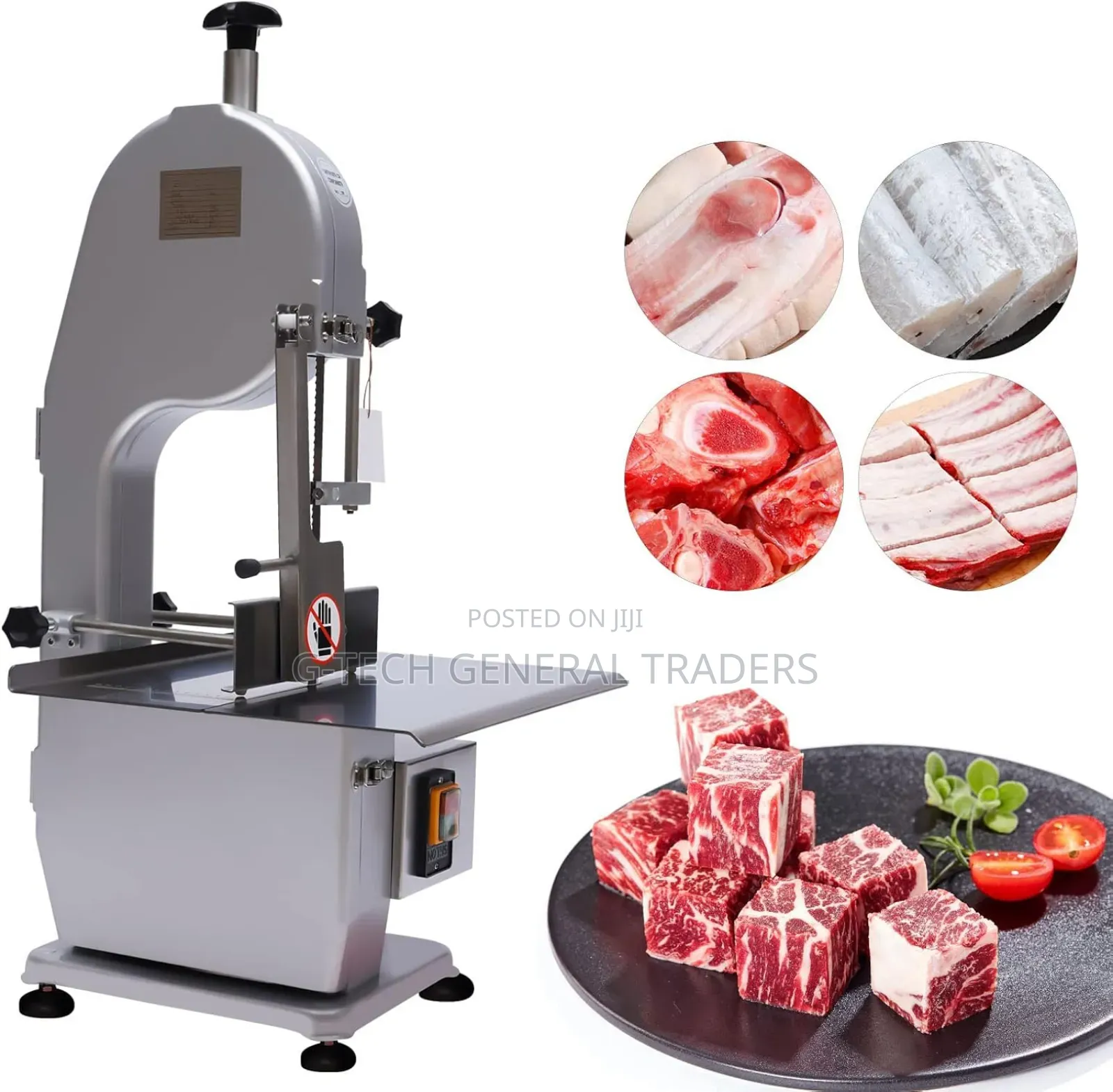 Electric Bone Cutting Machine – Heavy Duty Meat & Bone Bandsaw