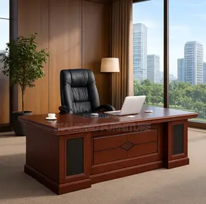 1600mm Premium Wooden Executive Office Desk