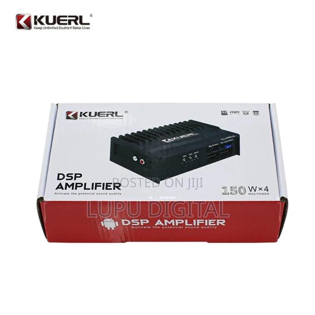Kuerl 4 Channel Car Amplifier 45w×4 Android DSP Audio Power Amp - thumbnail 5