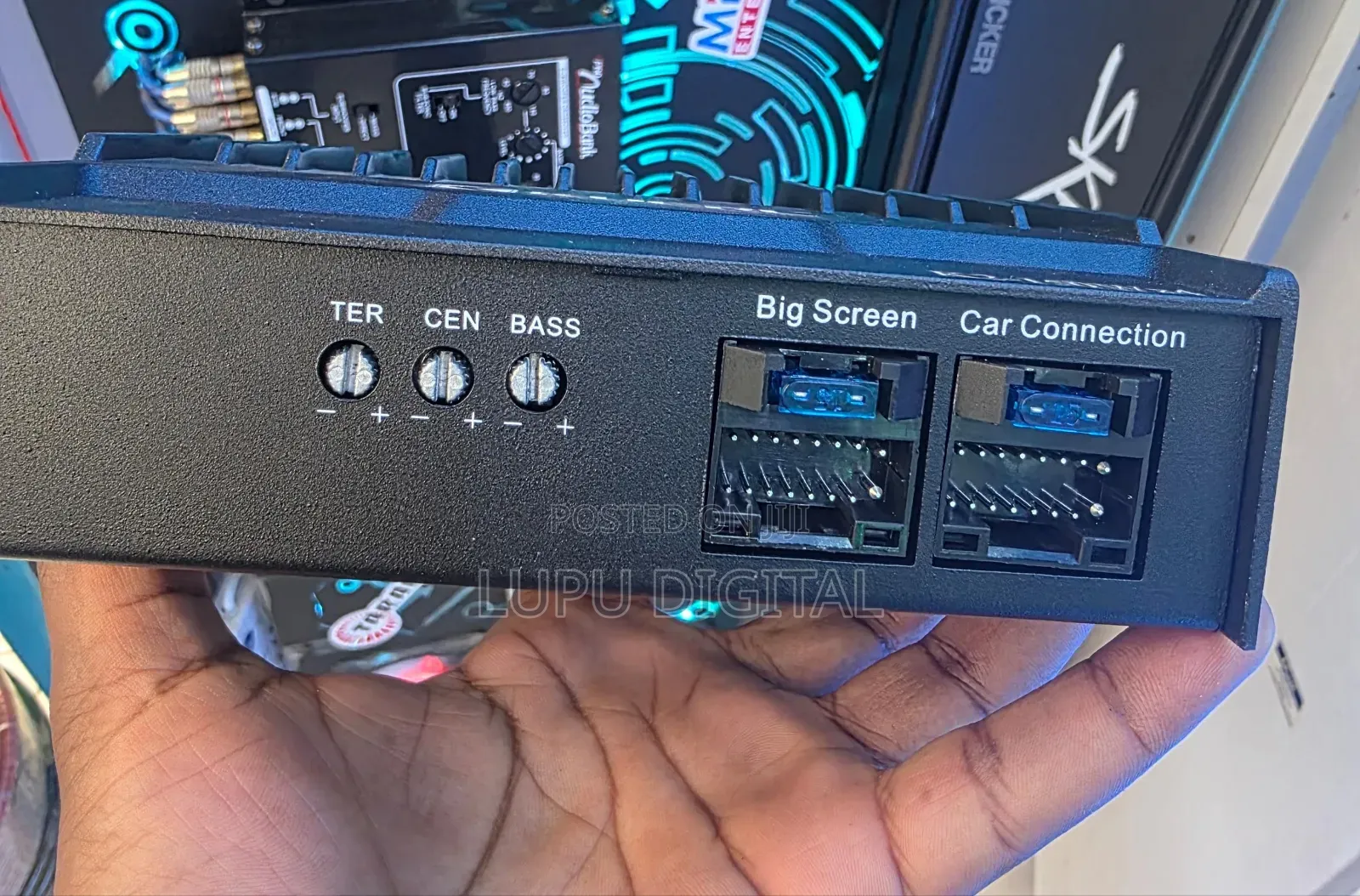 Kuerl 4 Channel Car Amplifier 45w×4 Android DSP Audio Power Amp