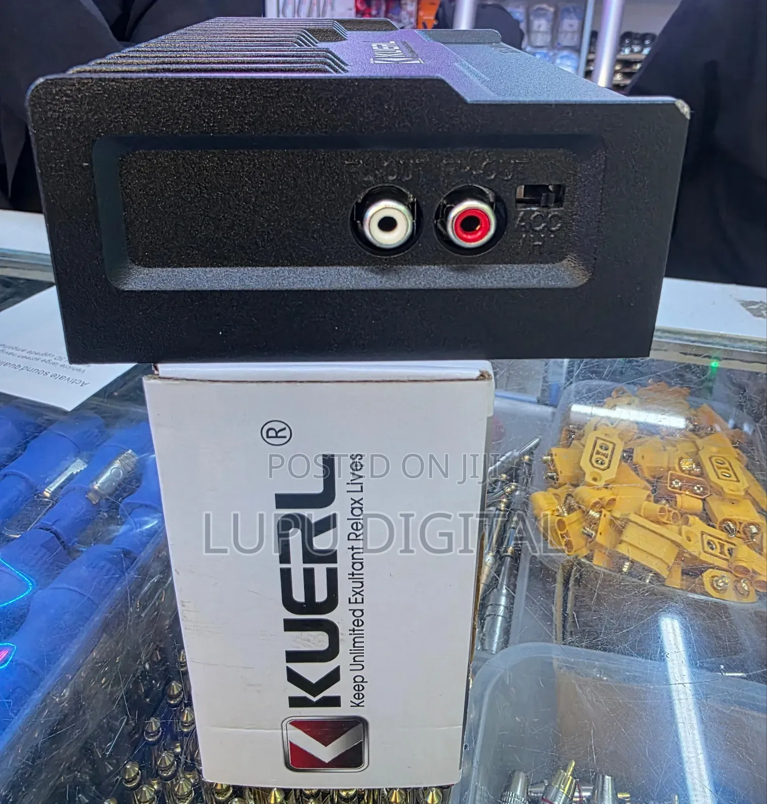 Kuerl 4 Channel Car Amplifier 45w×4 Android DSP Audio Power Amp