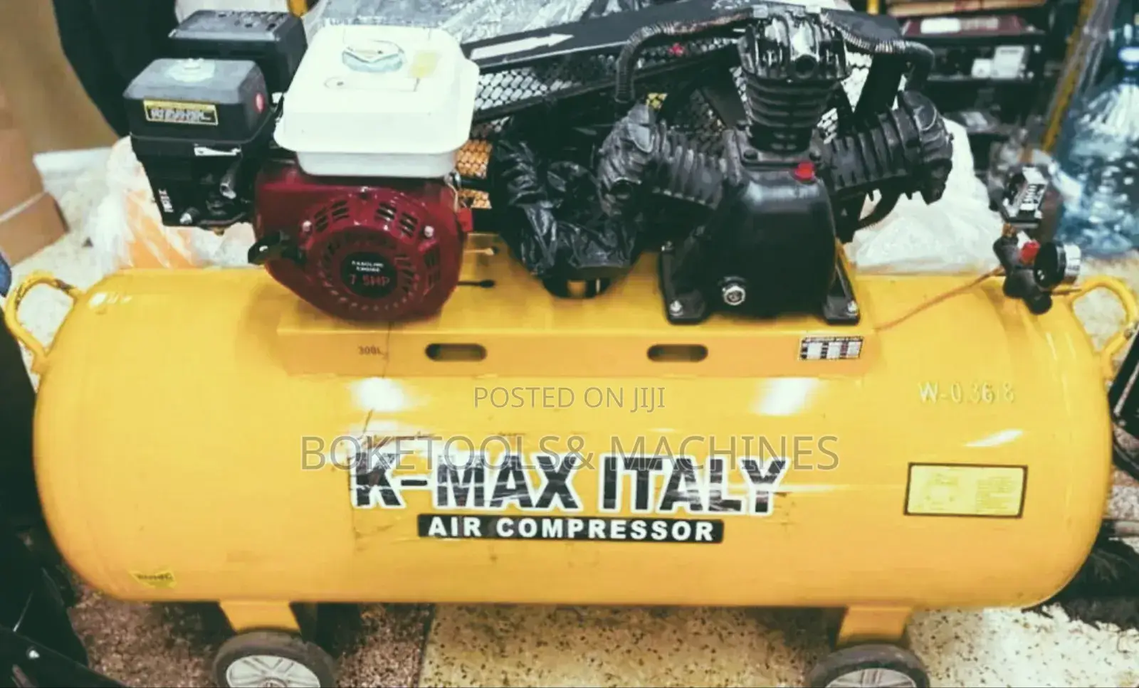 Kmax 300l Air Compressor Double Piston