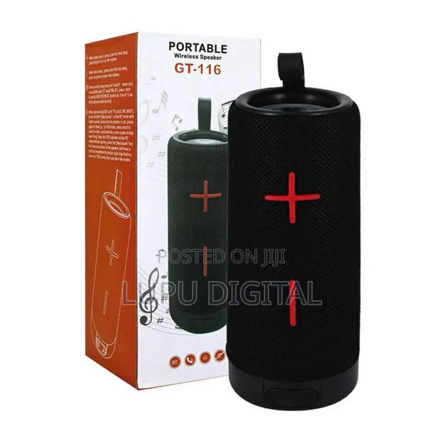 Gt-116 Portable Bluetooth Wireless Speaker10w Dual Driver 3.7v 1200mah - thumbnail 2