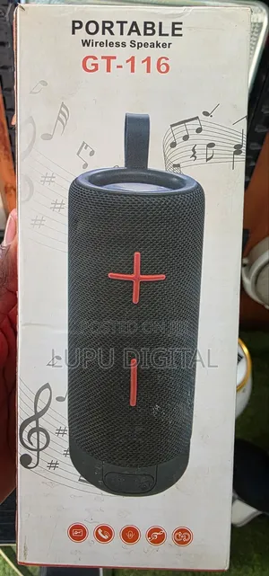 Gt-116 Portable Bluetooth Wireless Speaker10w Dual Driver 3.7v 1200mah
